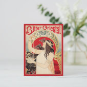 Carte Postale Oriental amer (rouge) (Debout devant)