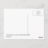 Carte postale Origami Hearts (Dos)