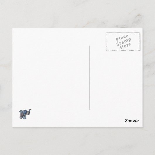 Carte Postale Origamiphant (Dos)