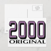 Carte Postale Original 2000 (Devant / Derrière)
