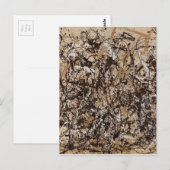 Carte Postale Original autopollock paint (Devant / Derrière)