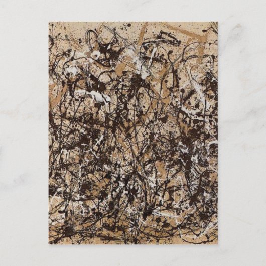 Carte Postale Original autopollock paint (Devant)