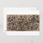 Carte Postale Original autopollock paint (Devant / Derrière)