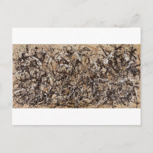 Carte Postale Original autopollock paint