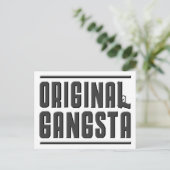 Carte Postale Original Gangsta (Debout devant)