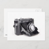 Carte Postale Original vintage camera (Devant / Derrière)