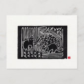 Carte postale originale Cat Art (Devant)