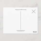 Carte postale originale Cat Art (Dos)