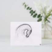 Carte postale originale du zodiaque de l'année du  (Debout devant)