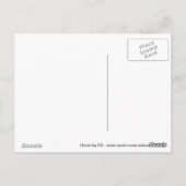 Carte postale originale du zodiaque de l'année du  (Dos)