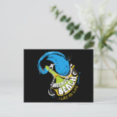 Carte postale originale "J'aime MA vie" (Debout devant)