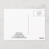 Carte postale originale "Lift Me Up" (Dos)