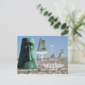 Carte Postale Origines de Giganticus headicus (Debout devant)