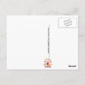 Carte Postale Origines de la Bible (Dos)