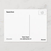 Carte Postale Oriole à capuchon (Dos)