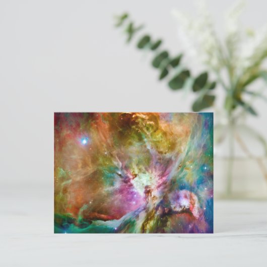 Carte Postale Orion décoratif Nebula Galaxy Photo spatiale (Debout devant)