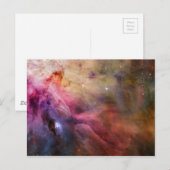 Carte Postale Orion Nebula M42 (Devant / Derrière)