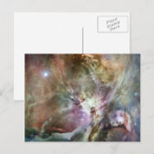 Carte Postale Orion Nebula Pastels (Devant / Derrière)