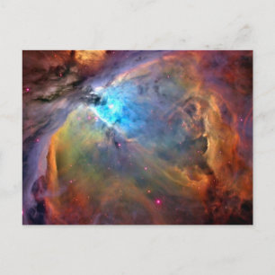 Carte Postale Orion Nebula Space Galaxy