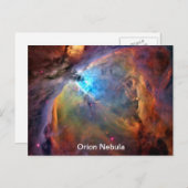Carte Postale Orion Nebula Space Galaxy (Devant / Derrière)