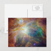 Carte Postale Orion Nebula Stars Composite (Devant / Derrière)