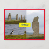 Carte postale Orkney (Devant)