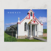 Carte postale Orkney vue chapelle italienne (Devant)