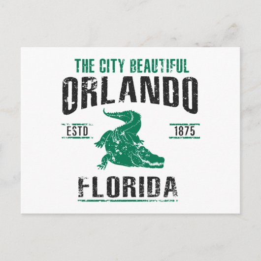 Carte Postale Orlando (Devant)