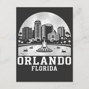 Carte Postale Orlando City Floride