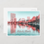 CARTE POSTALE ORLANDO FLORIDA - LAC EOLA (Devant / Derrière)