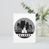 Carte Postale Orlando Florida Skyline (Debout devant)