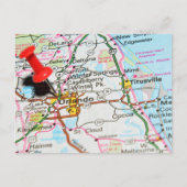 Carte Postale Orlando, Floride (Devant)