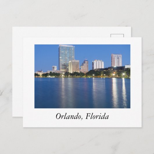 Carte Postale Orlando Floride (Devant / Derrière)