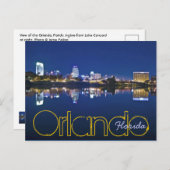 Carte Postale Orlando, Floride, États-Unis (Devant / Derrière)