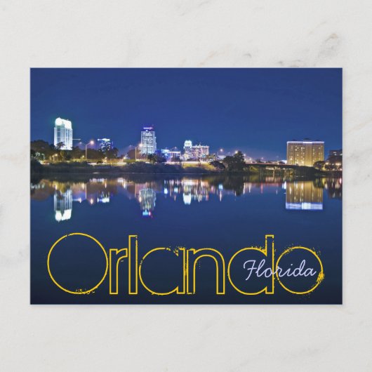 Carte Postale Orlando, Floride, États-Unis (Devant)