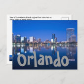 Carte Postale Orlando, Floride, États-Unis (Devant / Derrière)