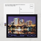 Carte Postale Orlando, Floride, États-Unis (Devant / Derrière)