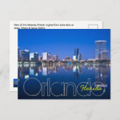 Carte Postale Orlando, Floride, États-Unis (Devant / Derrière)