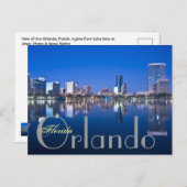 Carte Postale Orlando, Floride, États-Unis (Devant / Derrière)