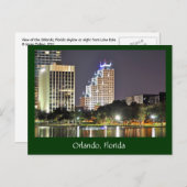 Carte Postale Orlando, Floride, la capitale touristique du monde (Devant / Derrière)