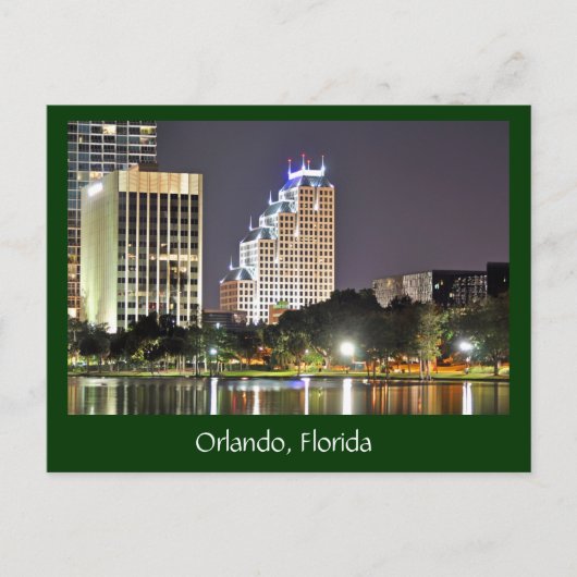 Carte Postale Orlando, Floride, la capitale touristique du monde (Devant)