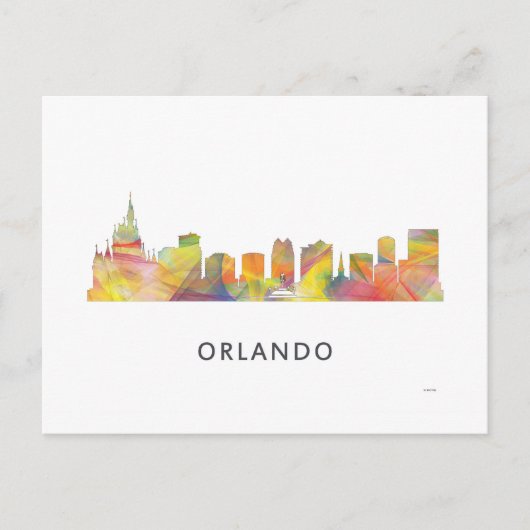 CARTE POSTALE ORLANDO, FLORIDE SKYLINE WB1 - (Devant)