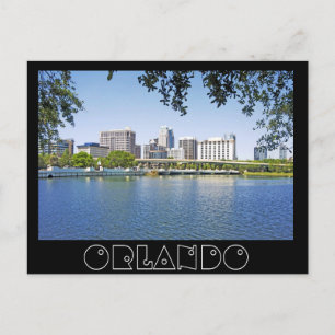 Carte Postale Orlando, Floride vue du lac Lucerne