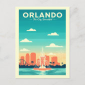 Carte Postale Orlando vintage (Devant)