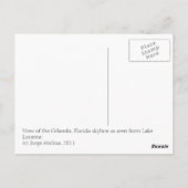 Carte Postale Orlando vu du lac Lucerne (Dos)