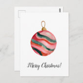 Carte Postale Ornatments de Wishes (Devant / Derrière)