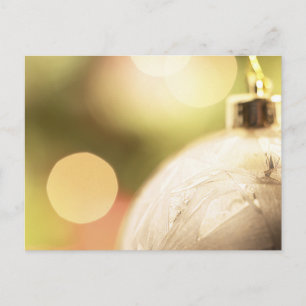Carte postale Ornement blanc