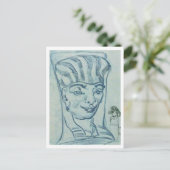 Carte Postale Ornement de mur de jardin érodé, Vincent van Gogh (Debout devant)