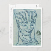 Carte Postale Ornement de mur de jardin érodé, Vincent van Gogh (Devant / Derrière)