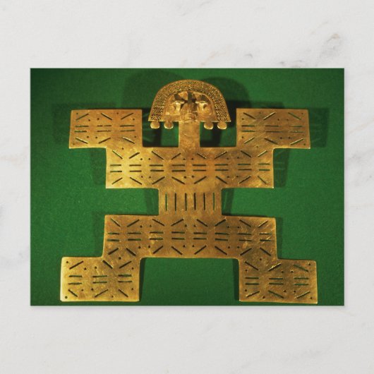 Carte Postale Ornement pectoral de la région de Tolima (Devant)